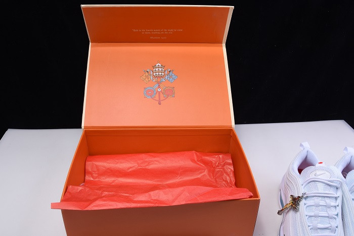 mschf x inri x air max 97 custom "jesus shoes" 921826-101jsus