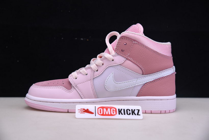 air jordan 1 mid air “digital pink” cw5379-600
